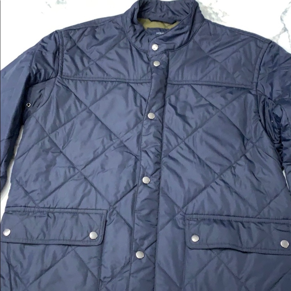 J.Crew Sussex quilted  jacket